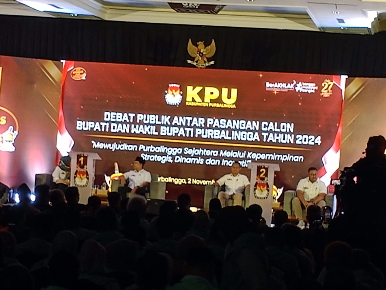 Debat Publik Calon Bupati Dan Wakil Bupati Purbalingga 2024