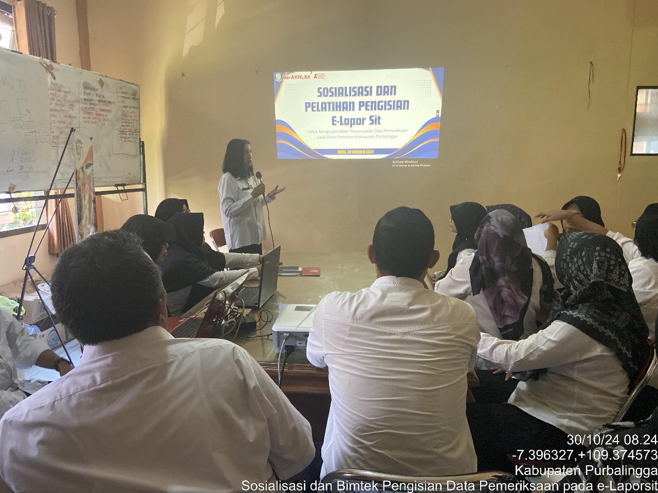 Aplikasi E lapor Sit, Optimalkan Penyampaian Data Pemeriksaan Di Dinpe