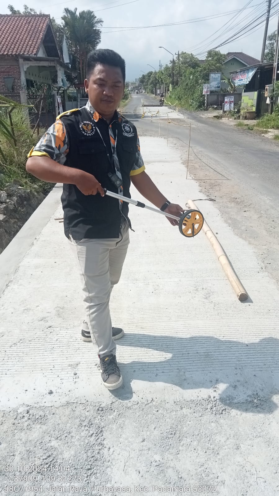 Melalui Gmbi Masyarakat Padamara Mengkeluh Kesahkan Perbaikan Jalan Ja