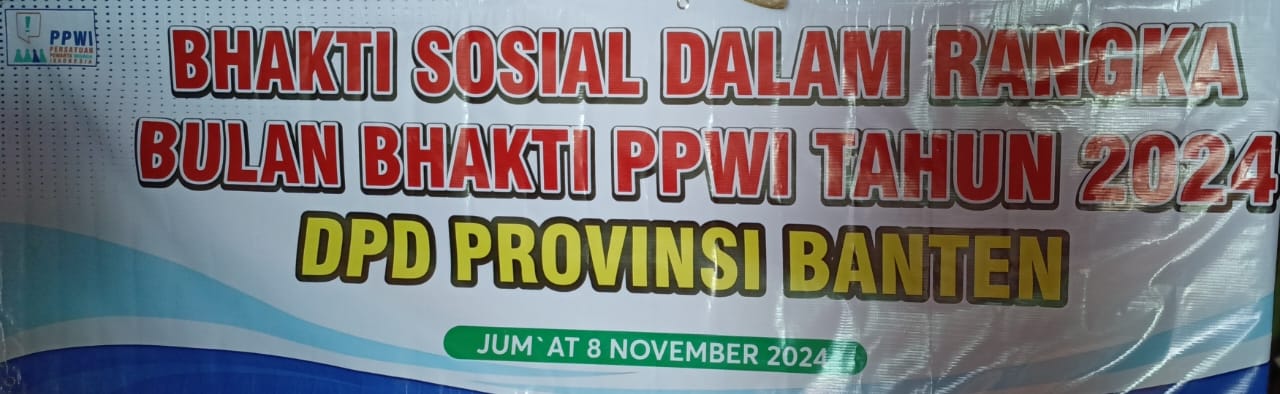 Sambut Milad Ke 17, Dpd Ppwi Banten Akan Gelar Bakti Sosial Besok Hari