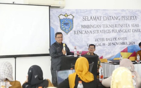 Pemkab Pandeglang Gelar Pelatihan Penyusunan Renstra Perangkat Daerah