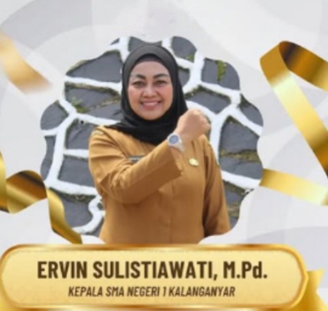 Ervin Sulistiawati Kepala Sekolah Sman 1 Kalang Anyar Sambut Baik Prog