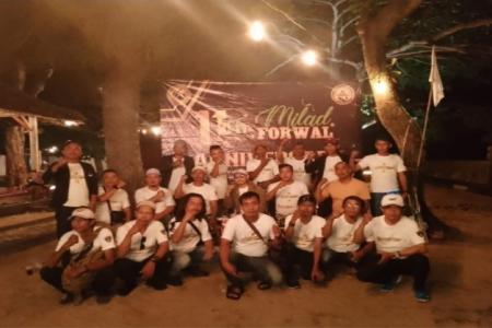 Vila Retno jadi Titik Forum Wartawan Lebak  ForwalGelar acara milad ke