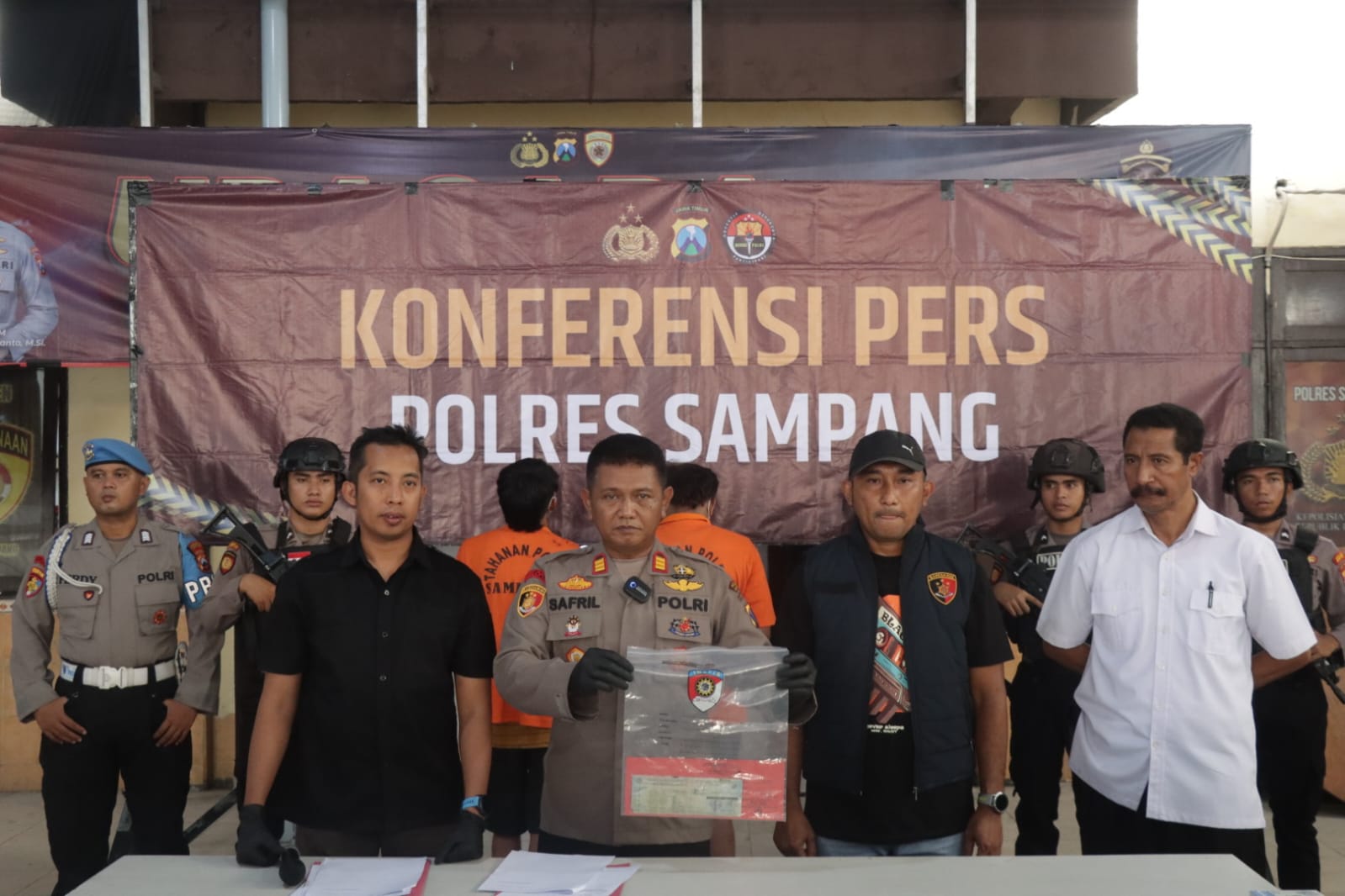 Kurang Dari 24 Jam, Tim Jatanras Polres Sampang Amankan Pelaku Curanmo