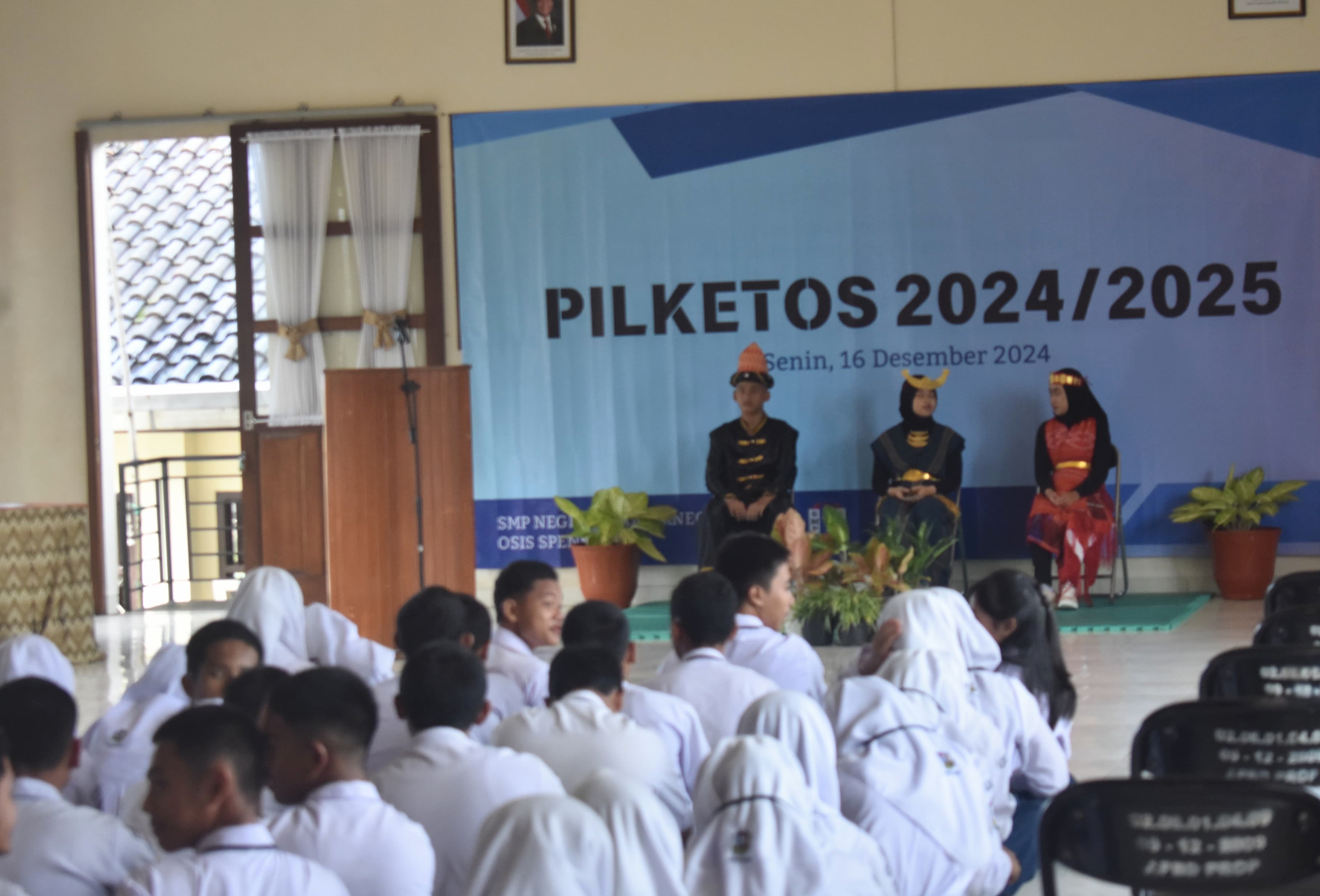 Rosyada Astuningtyas Terpilih Sebagai Ketua Osis Smpn 1 Banjarnegara