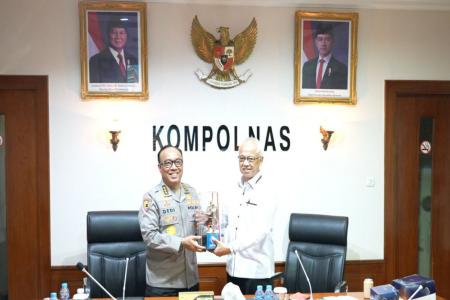Irwasum Polri Audiensi dengan Kompolnas RI Bahas Kerjasama dan Penguat