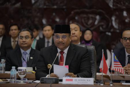 Dirjen Bina Adwil  Pertemuan Kerjasama Bilateral Pembangunan Sosio Eko