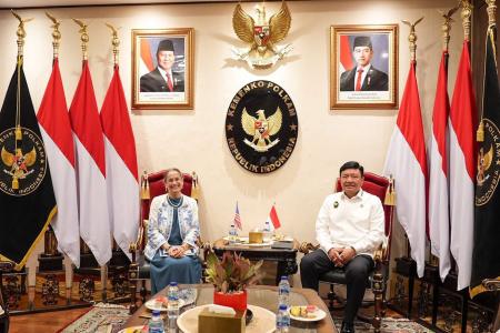 INDONESIA  AMERIKA SERIKAT  SEPAKAT TINGKATKAN KERJASAMA BILATERAL DI 