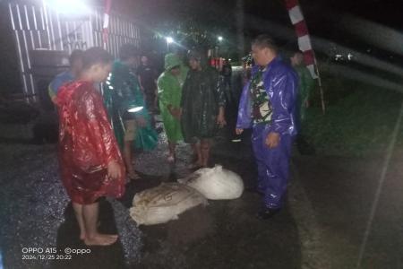Irigasi BTW jebol 8 Rumah Warga Terendam Banjir