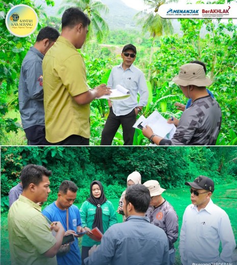 Kantor Atr bpn Kabupaten Serang Lakukan Pemeriksaan Lapangan Permohona