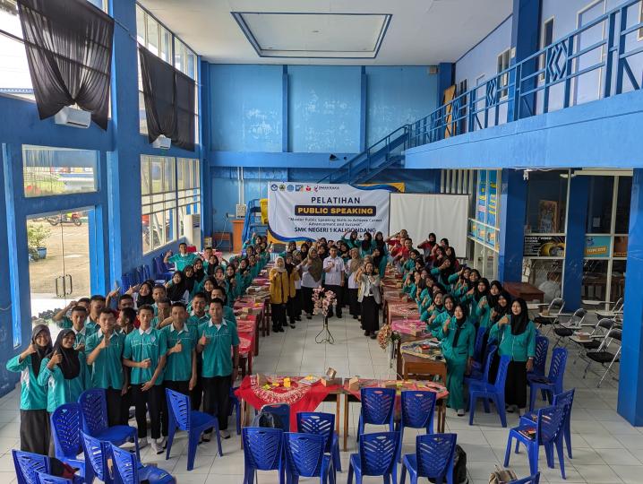 Smkn 1 Kaligondang Gelar Iht Publik Speaking Bagi Satgas Literasi
