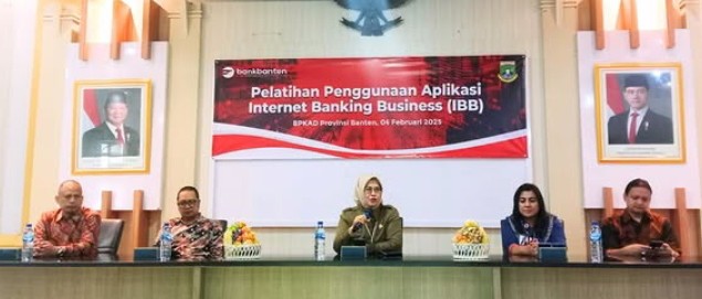 Bank Banten Gelar Pelatihan Internet Banking Business (ibb) Untuk Bend