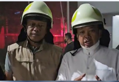 Ruangan Biro Humas Atr bpn Terbakar, Menteri Nusron: Api Sudah Berhasi