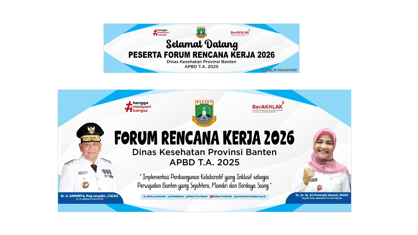 Dinas Kesehatan Prov. Banten Gelar Forum Rencana Kerja 2026 Untuk Opti