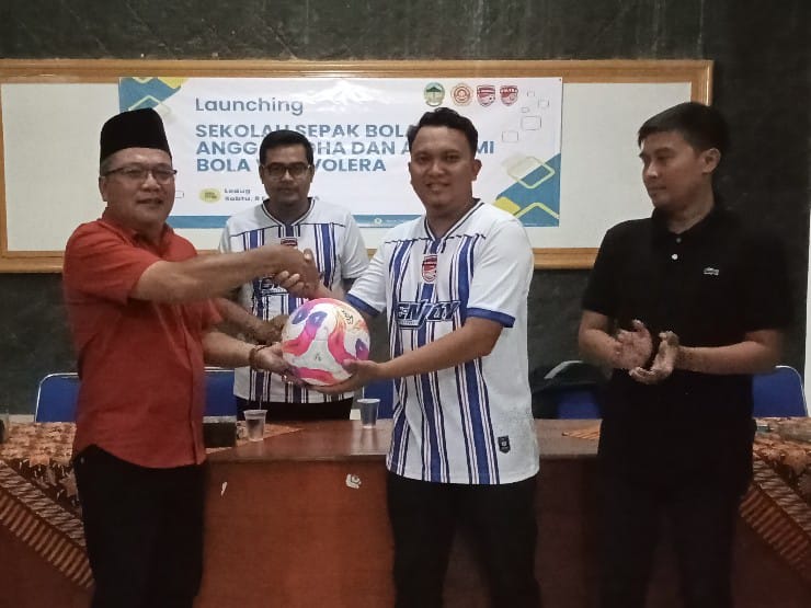 Launching Sekolah Sepak Bola Anggayudha Dan Akademi Bola Voli Volera