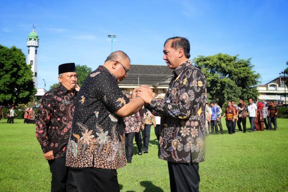 Apel Akbar Akhir Tugas Pj Iwanuddin Iskandar Berpamitan Dengan Jajaran