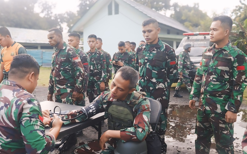 Yonif 407 pk Melaksanakan Kegiatan Usjm Tingkat Perorangan