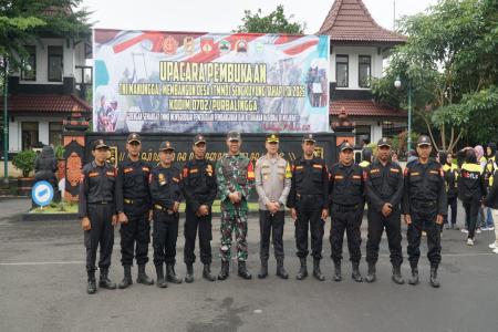 Bangun Jalan Baru TMMD Sengkuyung Tahap 1 Kodim 0702Purbalingga resmi 