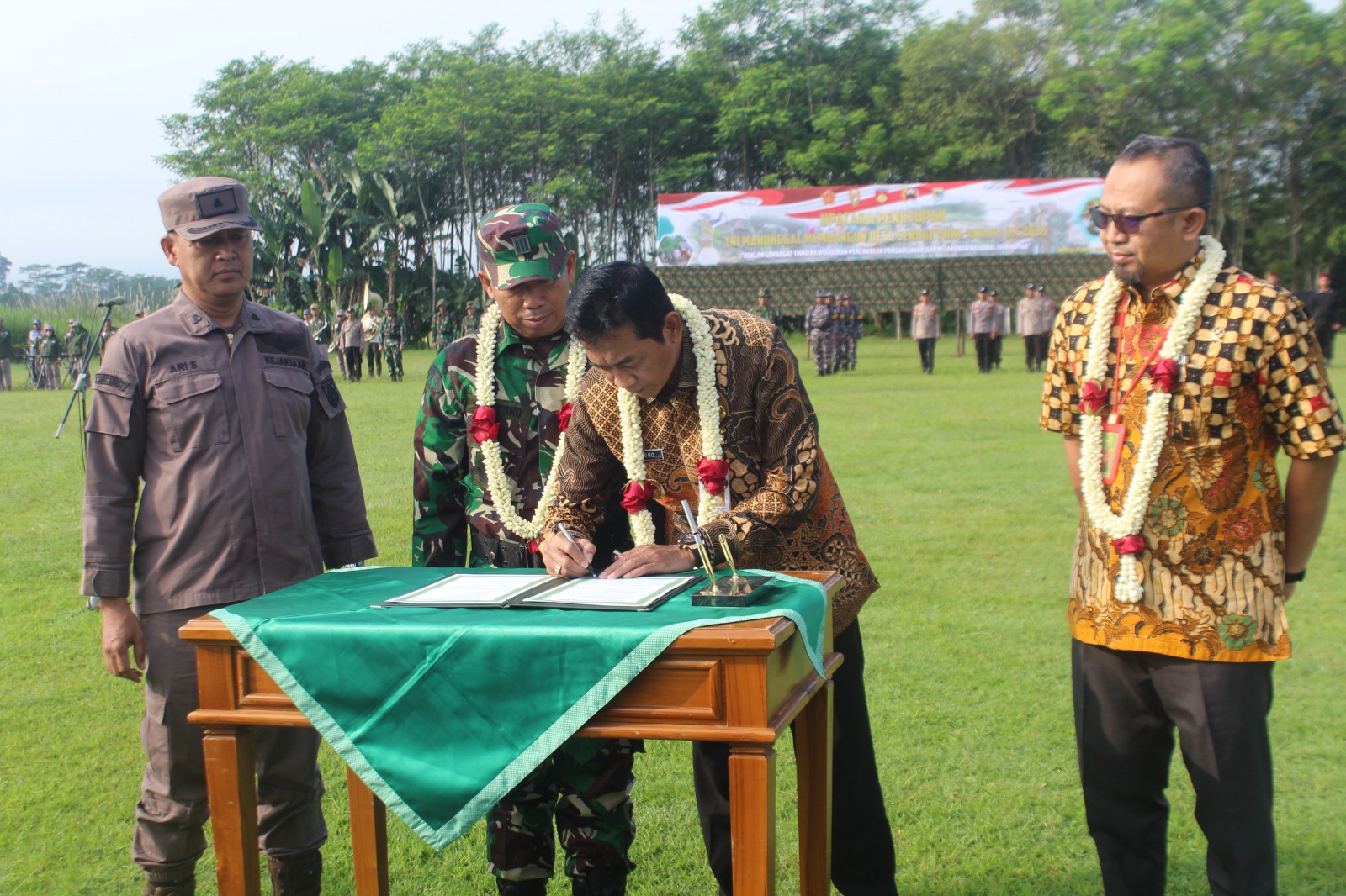Kastaf Kodim 0736 Batang, Resmi Tutup Tmmd Sengkuyung Tahap I Desa Cep