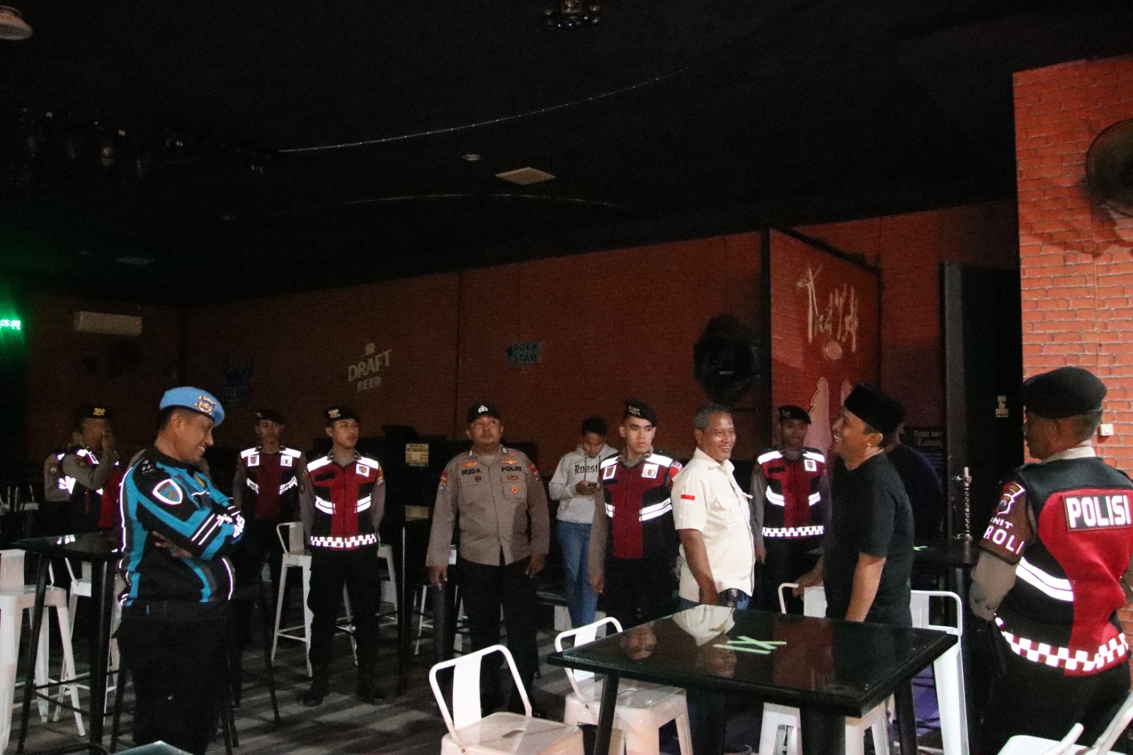 Polres Sumenep Gelar Patroli Dan Razia Tempat Hiburan, Antisipasi Gang