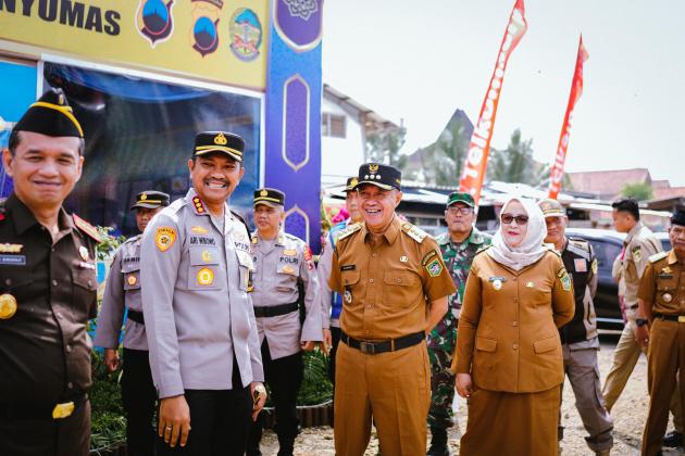 Bupati Banyumas Sadewo Tinjau Posko Persiapan Idul Fitri 1446 H 2025
