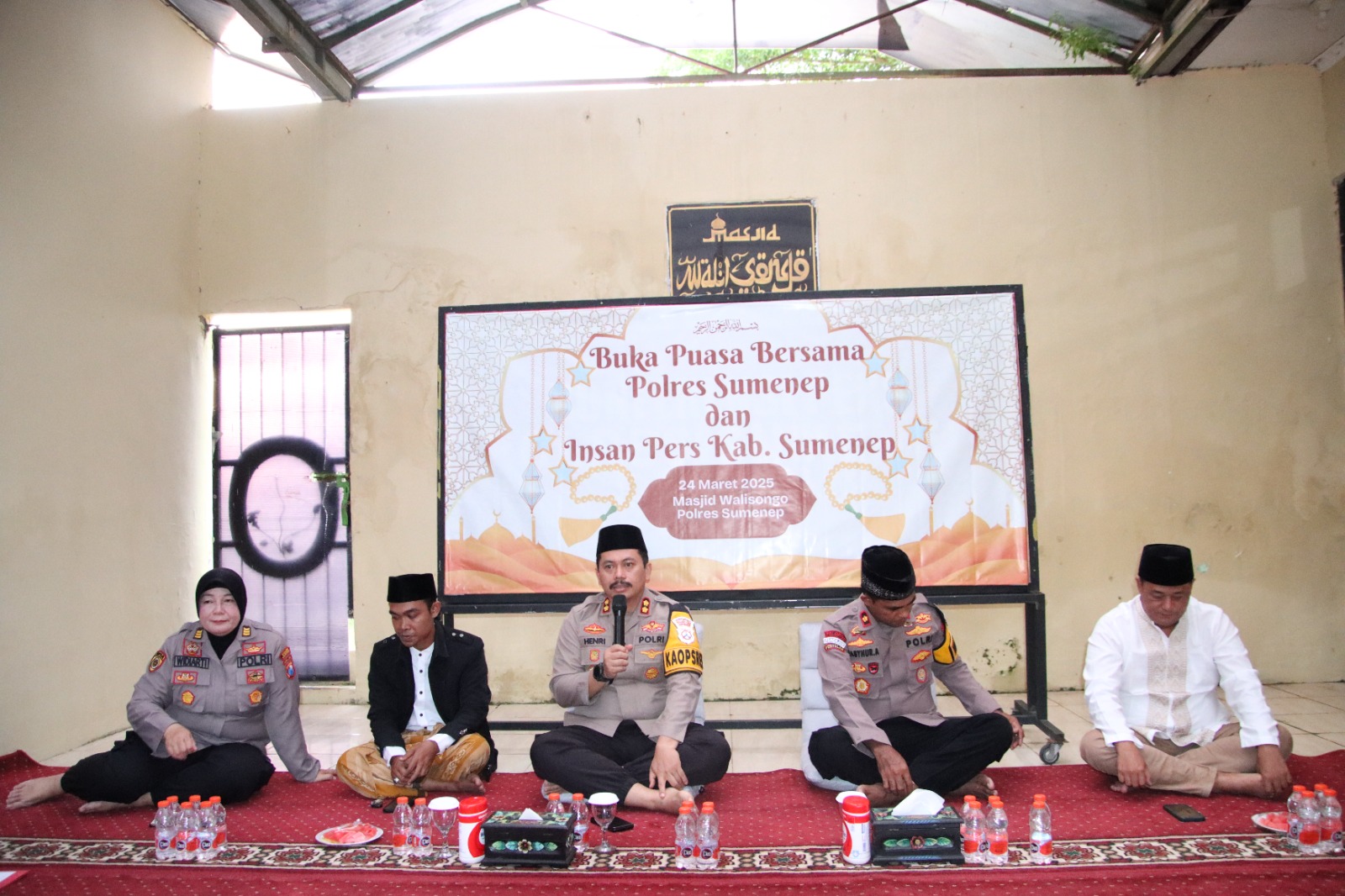 Kapolres Sumenep Gelar Buka Puasa Bersama Insan Pers, Pererat Sinergit