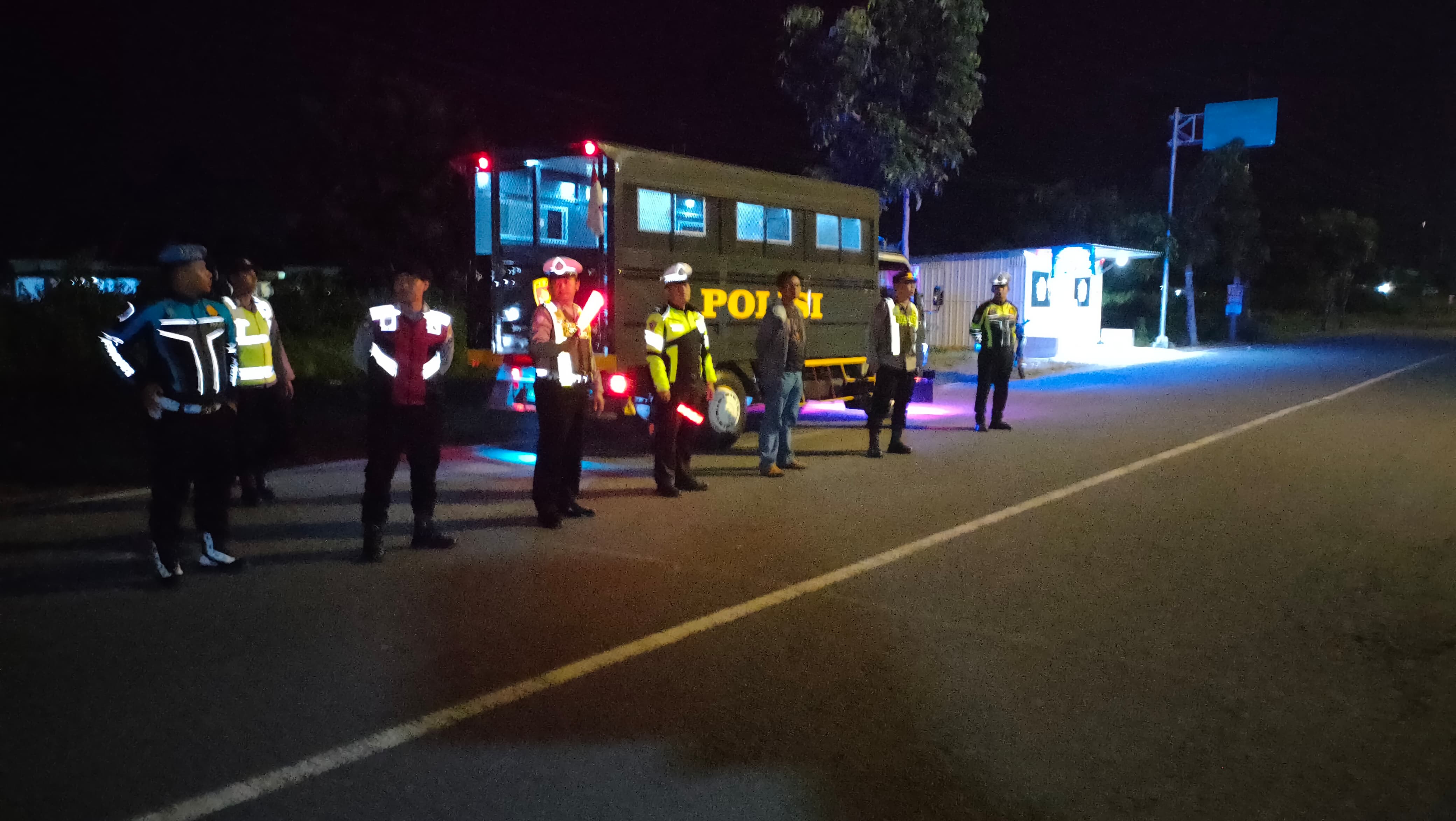 Antisipasi Balap Liar, Polres Sumenep Melaksanakan Patroli Sahur Di Da