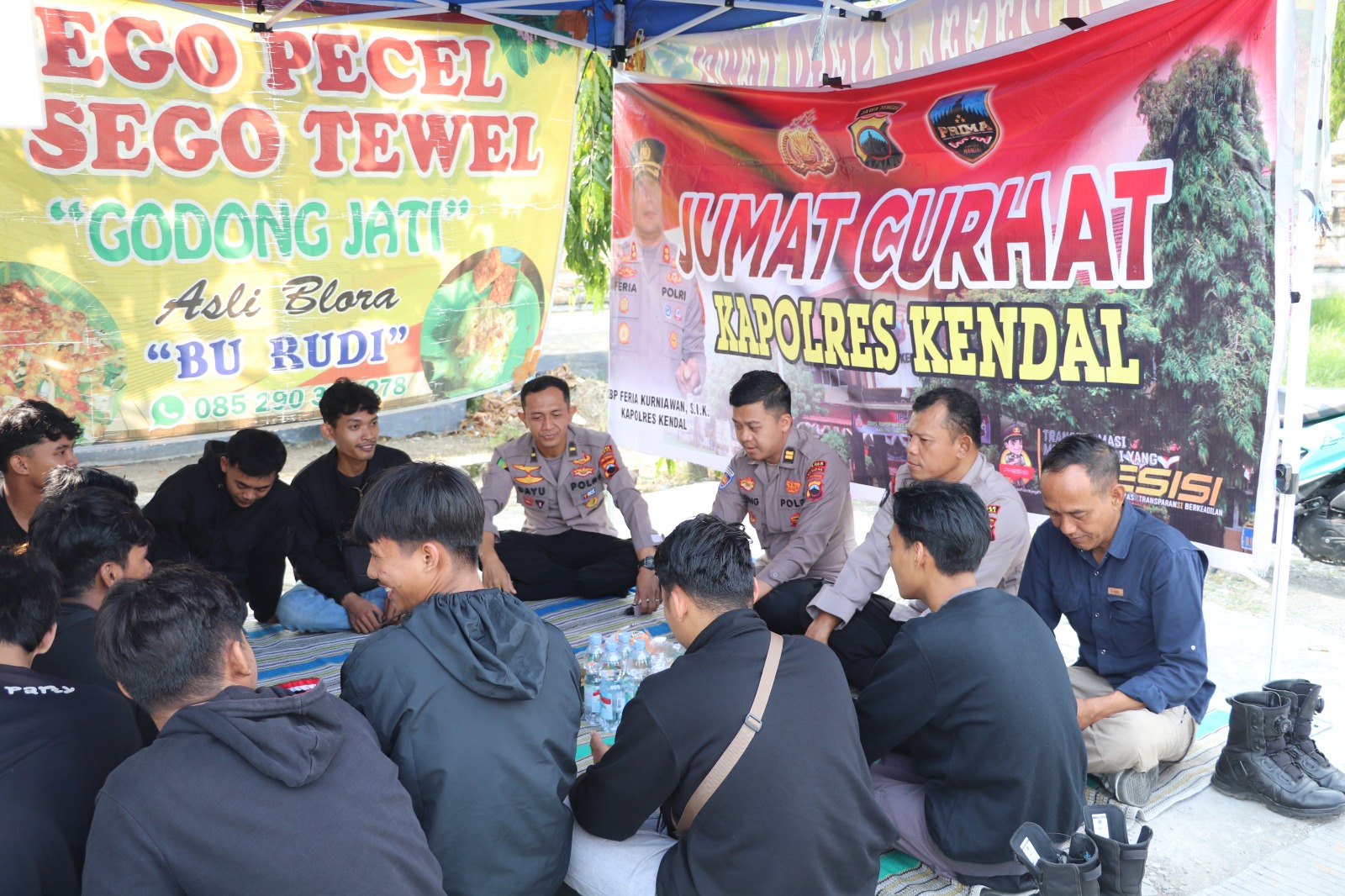 Kapolres Kendal Turun Langsung Dengarkan Keluhan Masyarakat