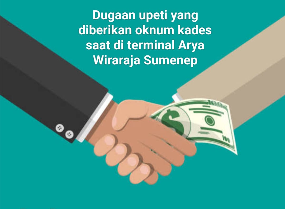 Minta Damai Oknum Kades Di Sumenep Diduga Berikan Upeti Ke Oknum Warta