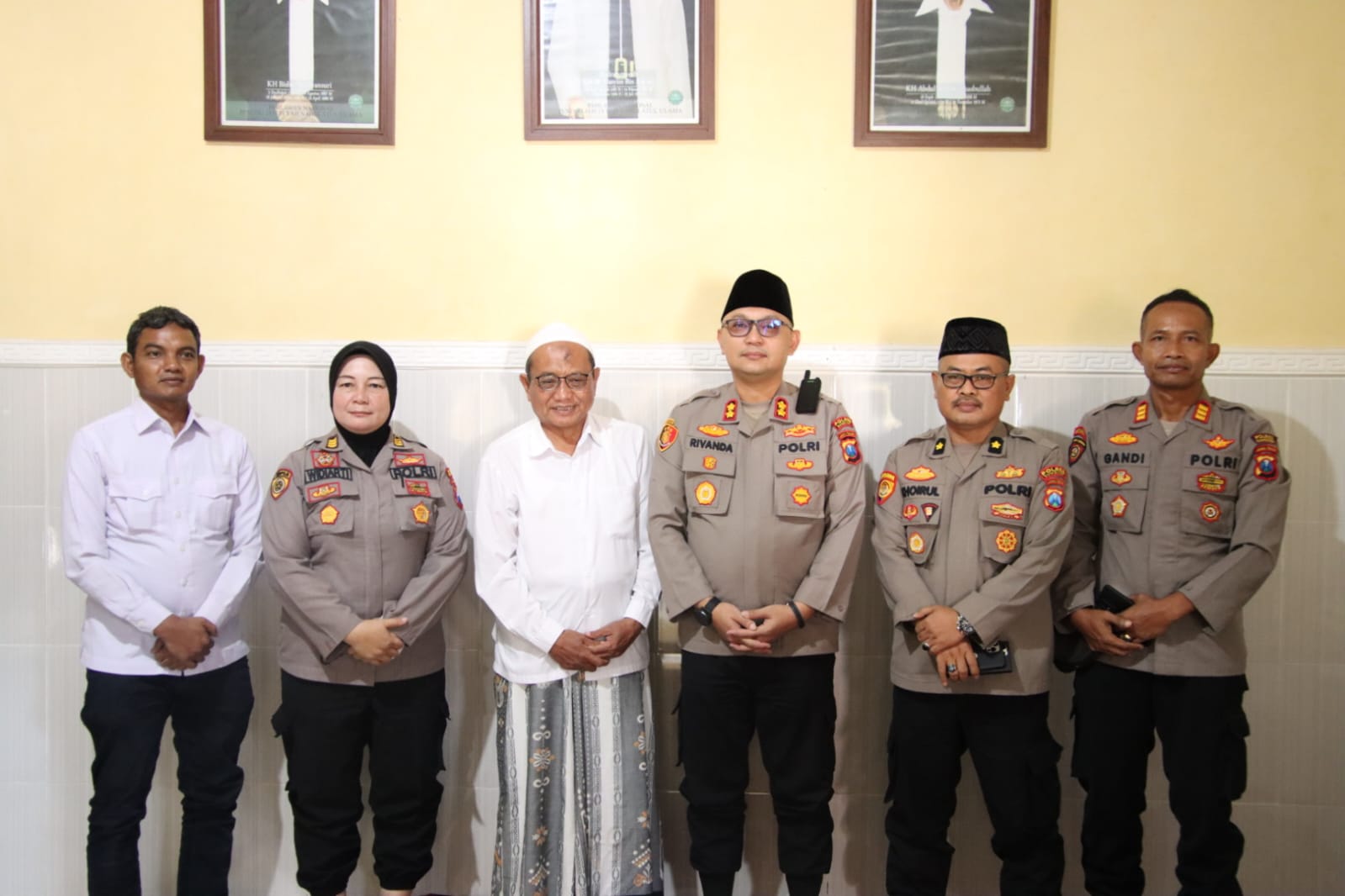 Kapolres Sumenep Jalin Silaturahmi Dengan Ketua Pcnu Sumenep, Perkuat