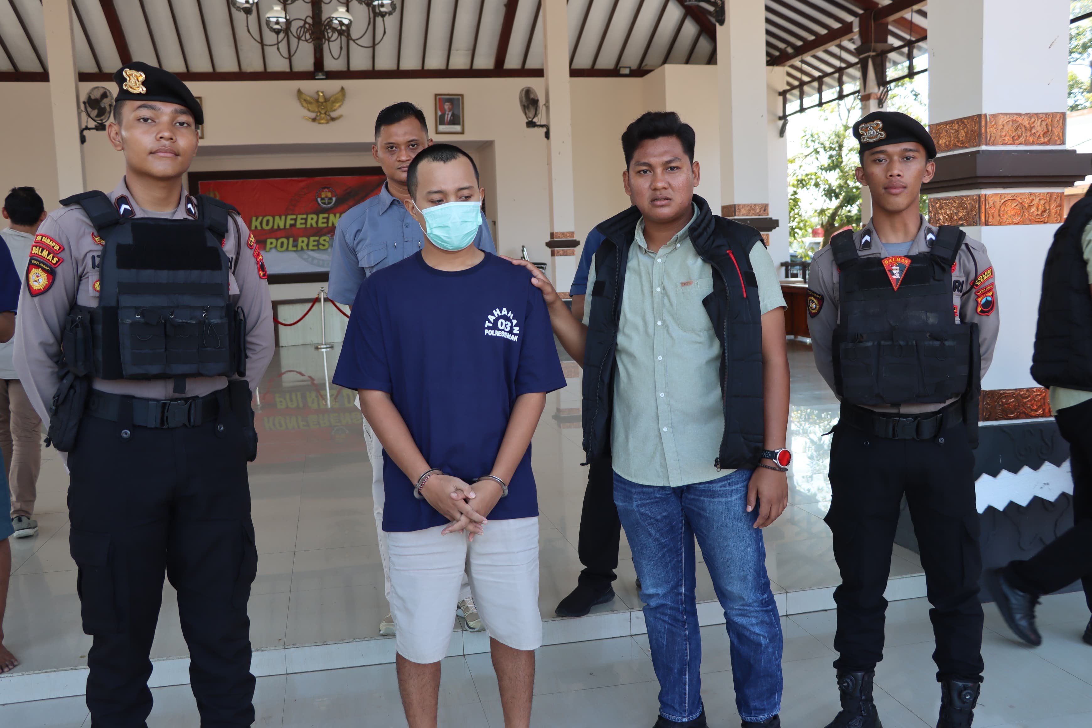 Satreskrim Polres Demak Tangkap Pelaku Pencurian Mobil Dengan Kunci Du
