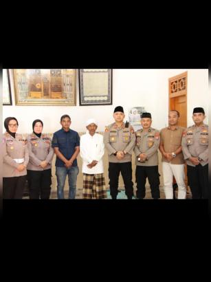 Kapolres Sumenep Silaturahmi Ke Ketua Mui Perkuat Sinergi Ulama Dan Ke