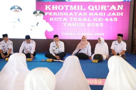 Pemerintah Kota Tegal Gelar Khotmil Quran Jelang HUT Kota Tegal ke445 