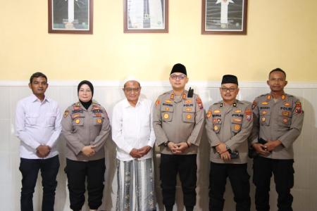 Kapolres Sumenep Jalin Silaturahmi Dengan Ketua PCNU Sumenep Perkuat S