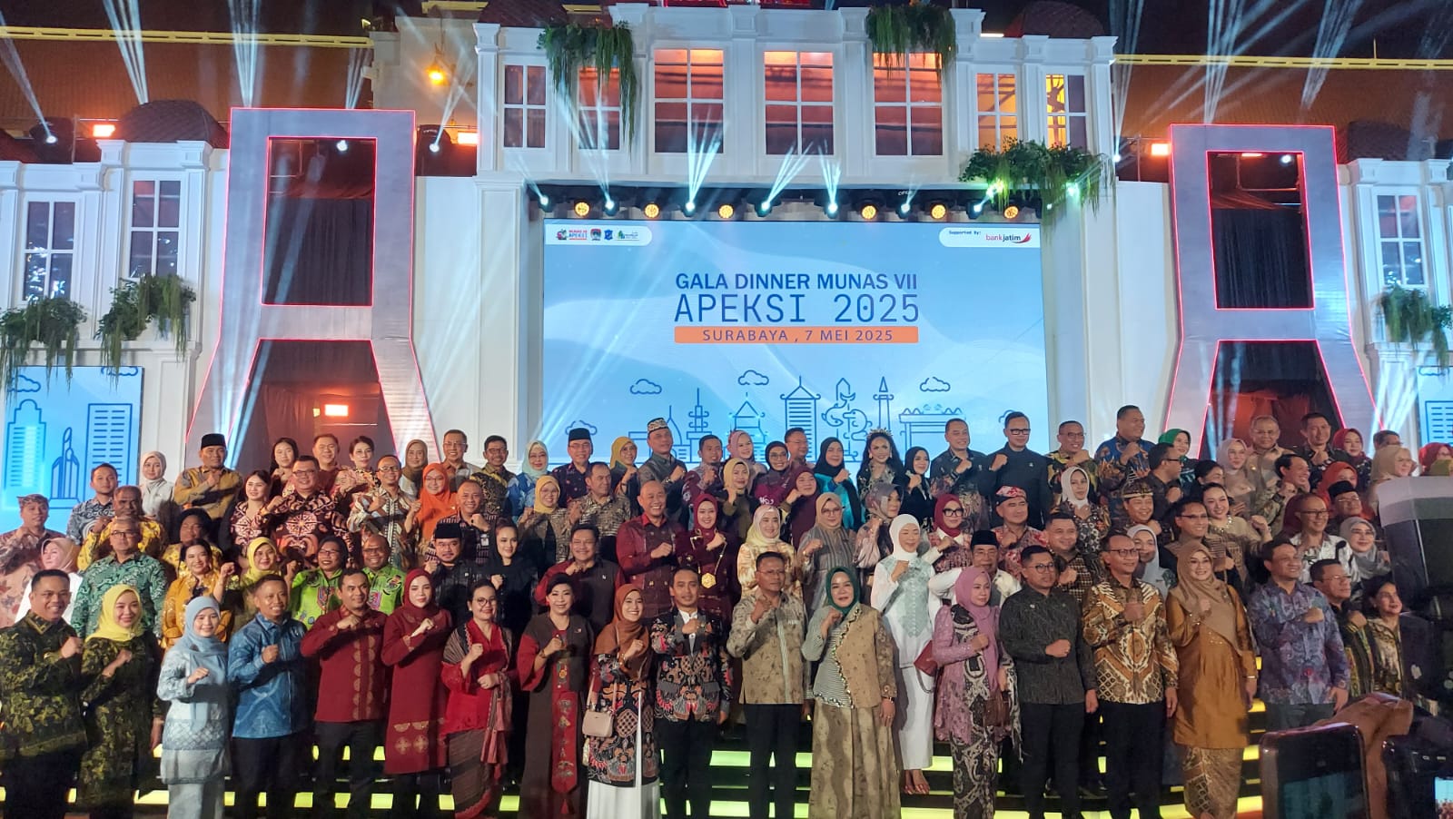 Wali Kota Tegal Hadiri Gala Dinner Munas Vii Apeksi 2025: Perkuat Soli