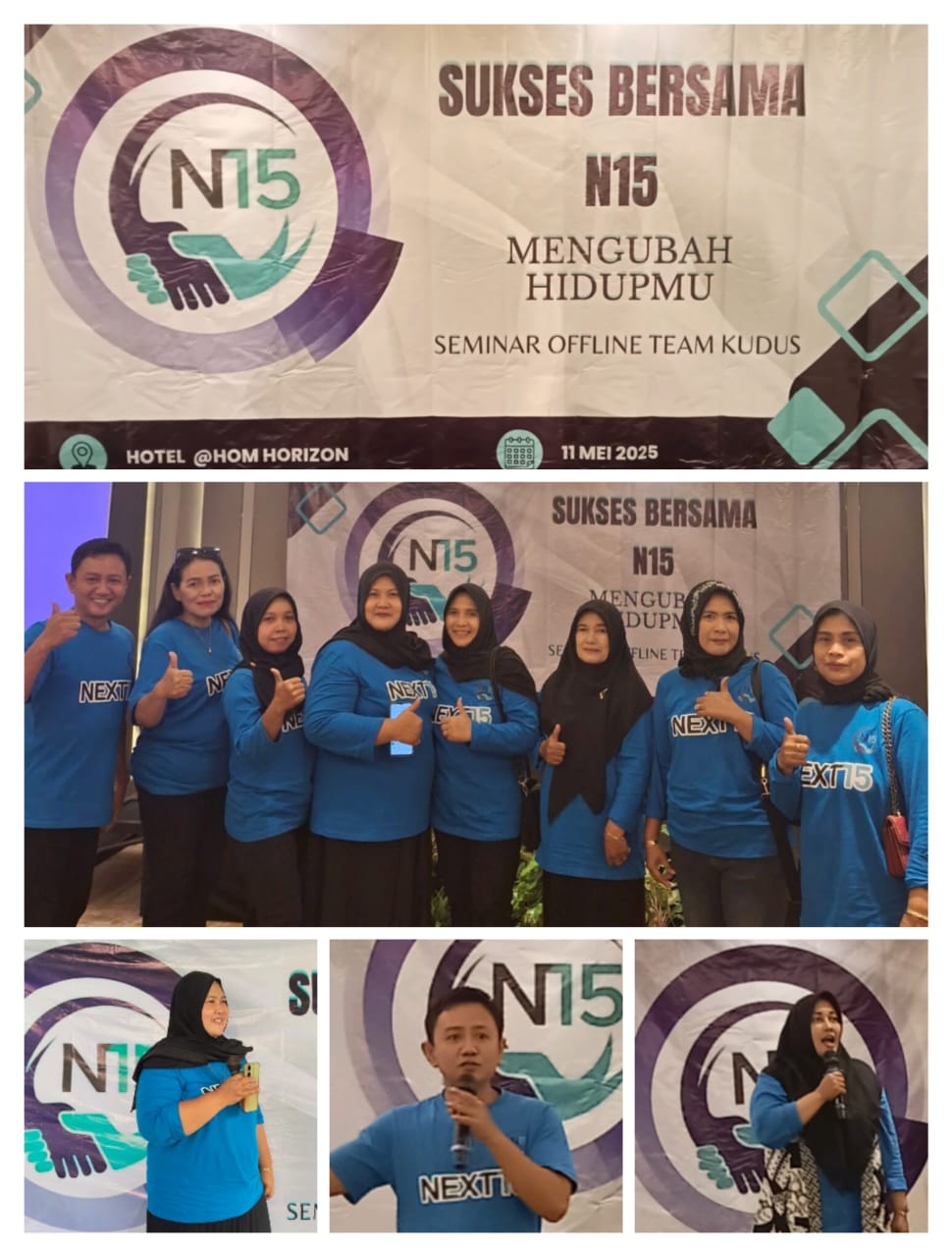 Seminar Offline Tim Kudus “sukses Bersama” N15: Membuka Peluang, Mengu