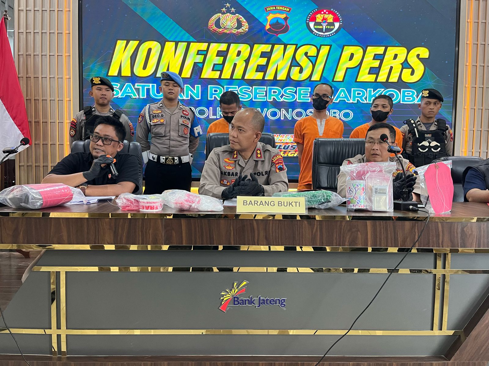 Polres Wonosobo Bongkar Sindikat Narkoba Lintas Daerah: Sita 140,4 Gra