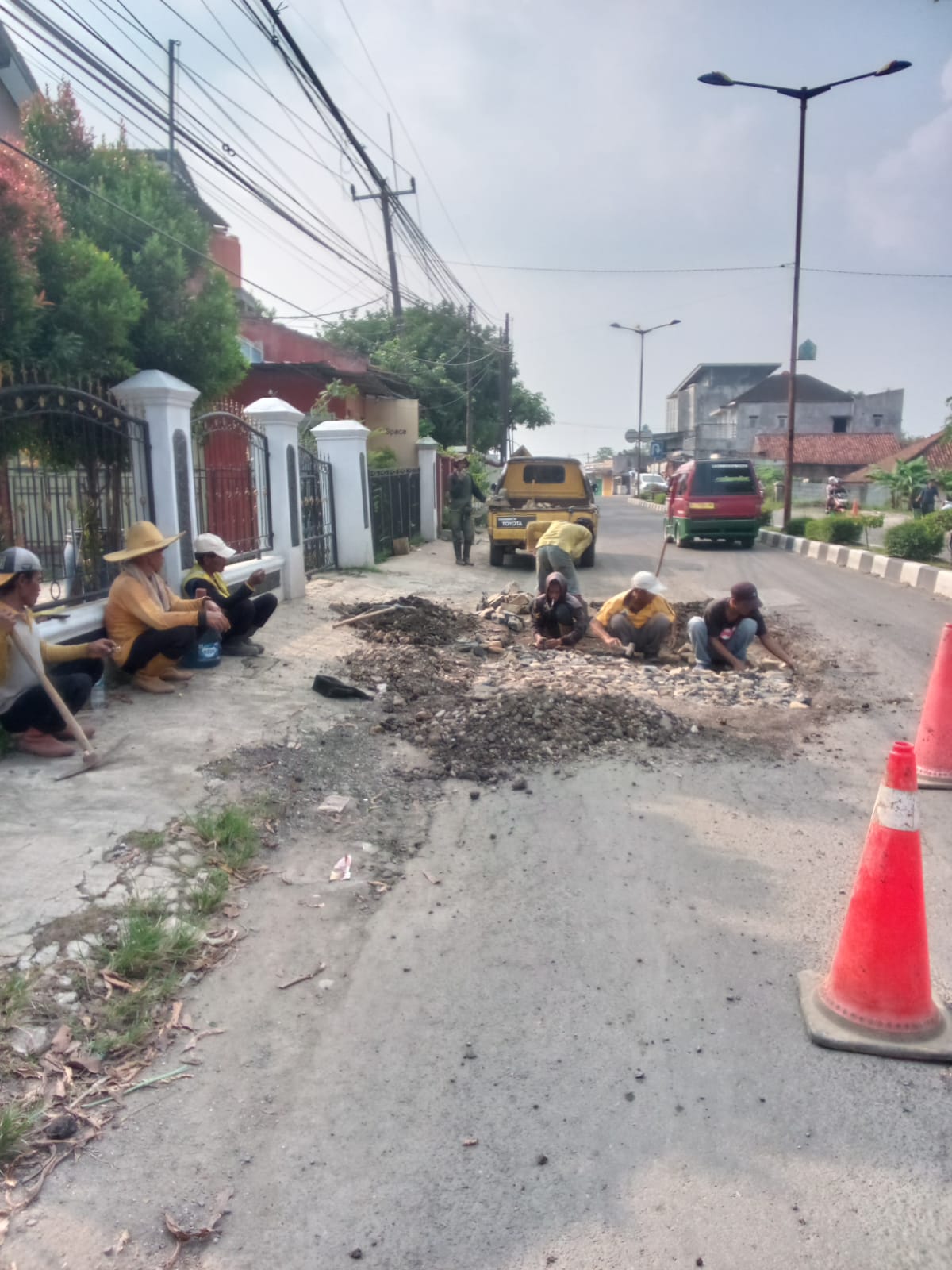 Pemeliharaan Jalan Siliwangi Mulai Dikerjakan Pupr Lebak, Ini Kata Kab