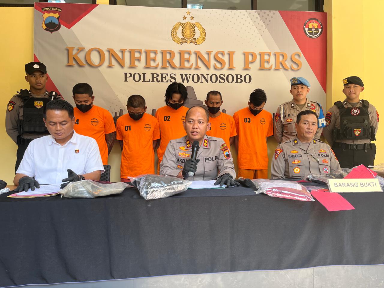 Polres Wonosobo Bongkar 41 Kasus Premanisme Dalam Operasi Aman Candi 2