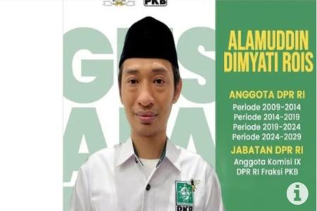 Anggota DPR RI Gus Alamuddin Dimyati Rois Dikabarkan Meninggal Dunia