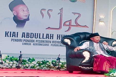 Peringatan Haul ke22 Kiai Abdulloh Hikayah Pendiri Ponpes Irsyadut Thu