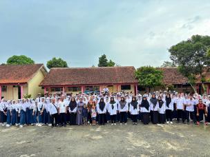 Sederhana Namun Tetap Khidmat Dan Meriah Dalam Pelepasan Siswa Smp N 3