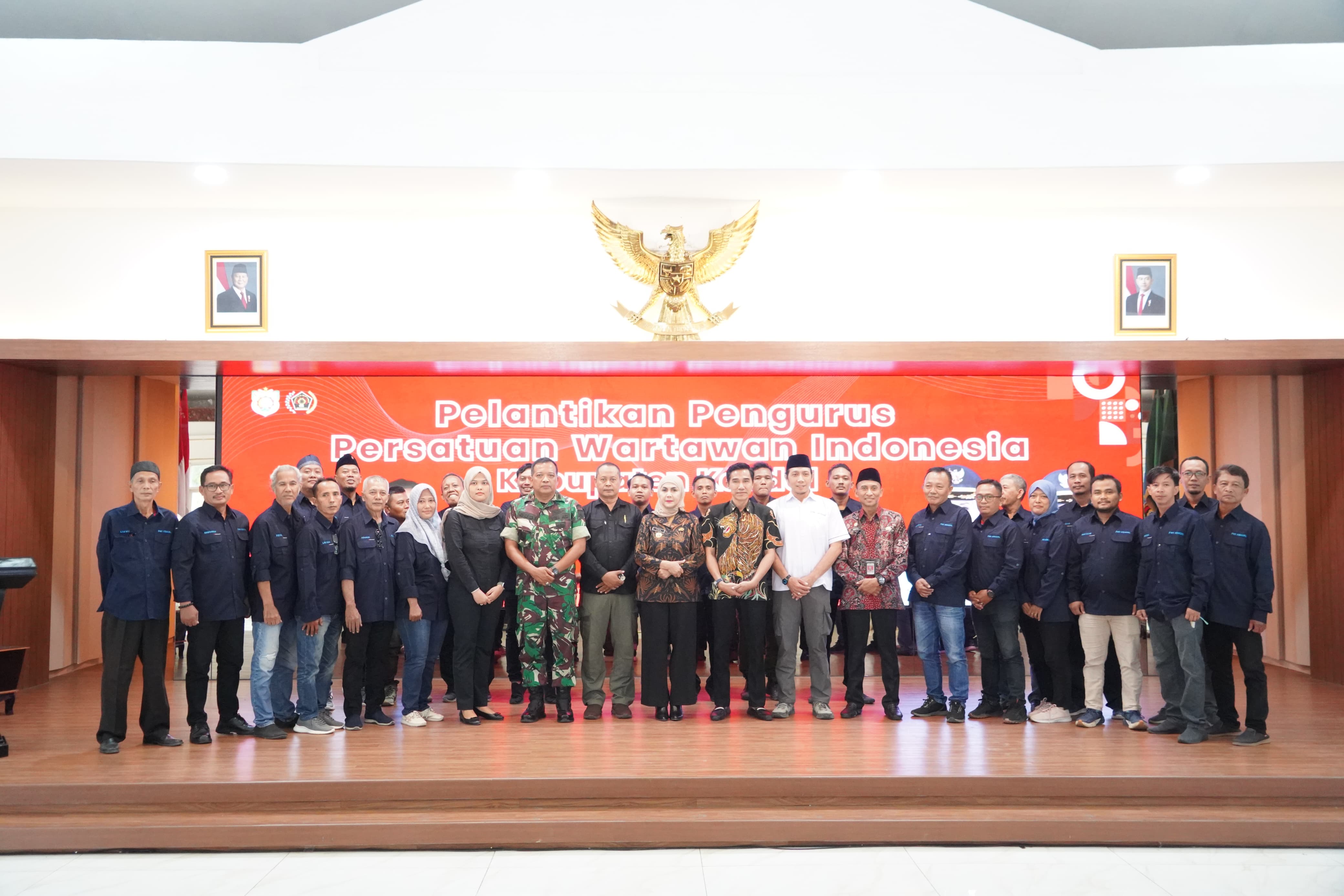 Pelantikan Pwi, Bupati Kendal Ajak Pwi Bersinergi Membangun Daerah