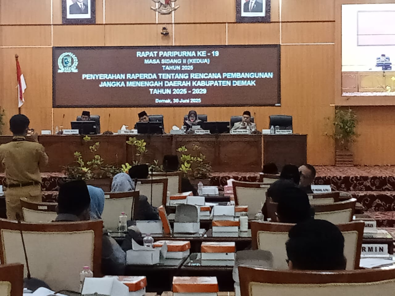 Rapat Paripurna Ke 18 Dprd Kabupaten Demak