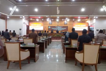 Paripurna ke 16 Masa Sidang ll Tahun 2025 Raperda Tentang Pertanggungj