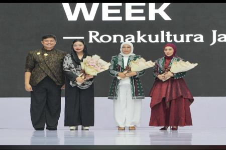Batik Salem Brebes Curi Perhatian di IFW 2025 Kolaborasi Elegan bersam