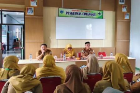 Dinas Kesehatan Pandeglang Gelar Pembinaan ASN di UPT Puskesmas Sumur 