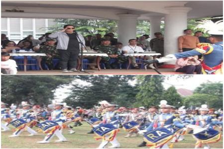 Wakil Bupati Lebak Hadiri Kirab Drumband Yontarlat IIIElang Latsitarda
