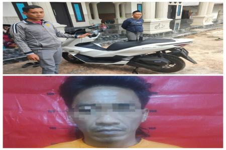 Satreskrim Polres Sumenep Ungkap Kasus Curanmor Pelaku Diamankan di Wi