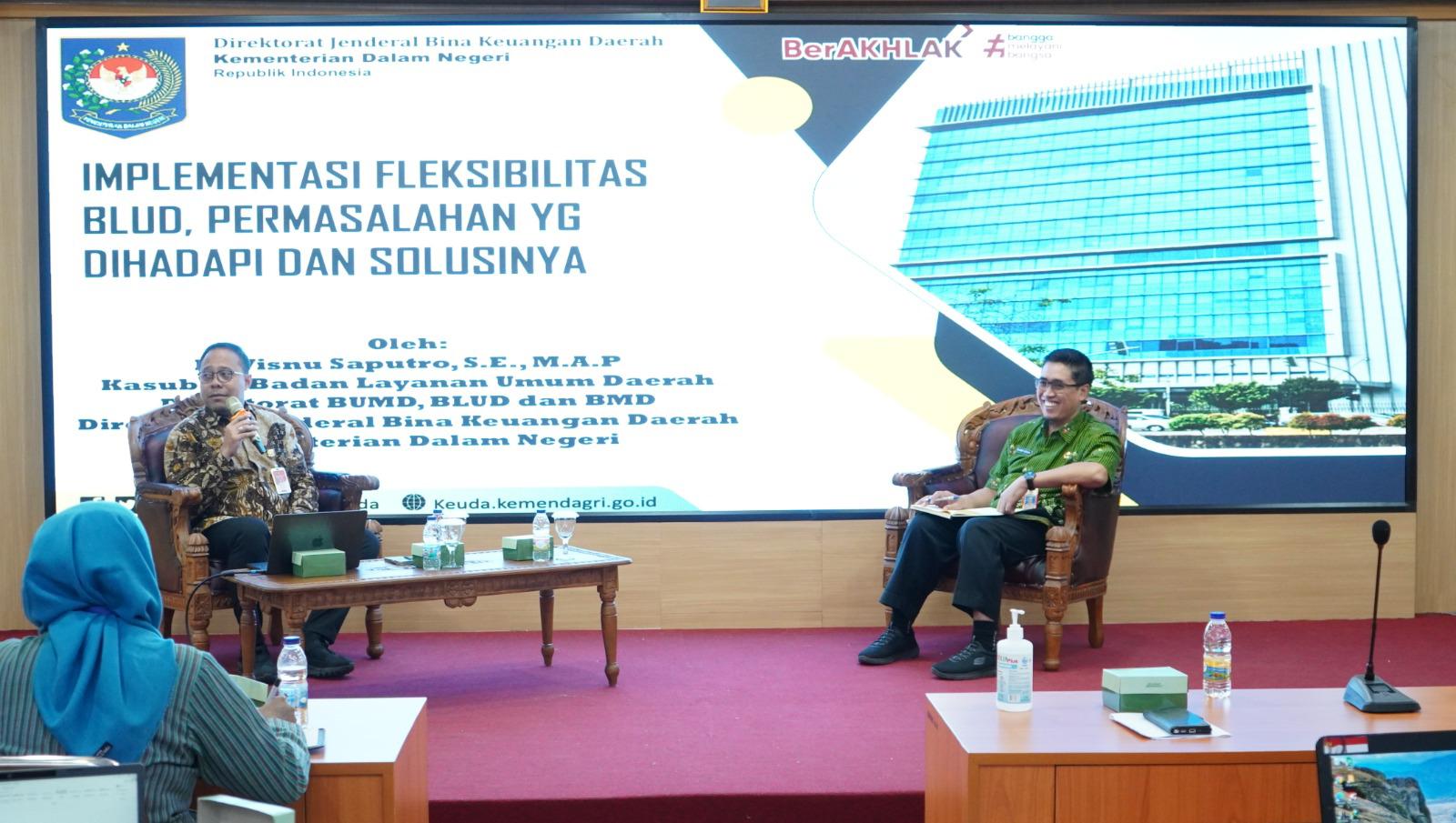 Sekda Banyumas Buka Whorkshop E blud Rsud Banyumas
